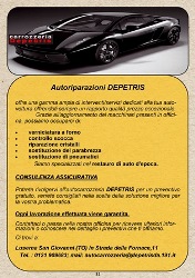 CARROZZERIE DEPETRIS DANIELE - tel +39 0121-909683